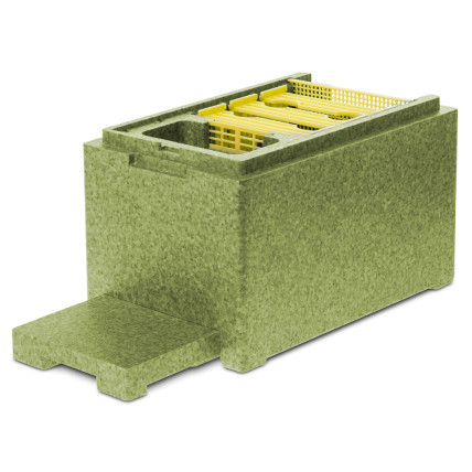 Oplodniačik Styropor Rütli® – zelený